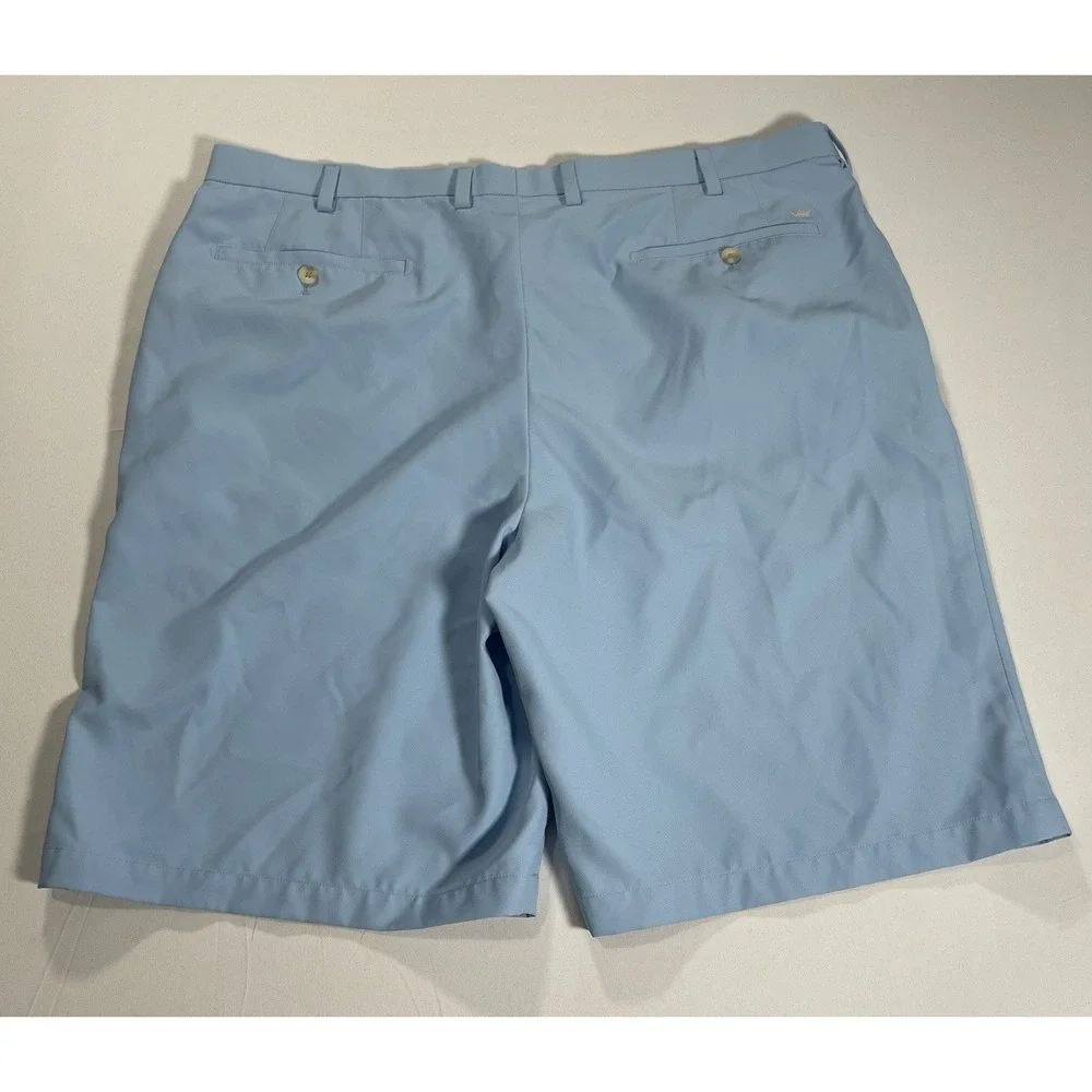 Peter Millar Salem shorts Men's 42 Performance Chino Golf Light Blue Wicking - Picture 6 of 11
